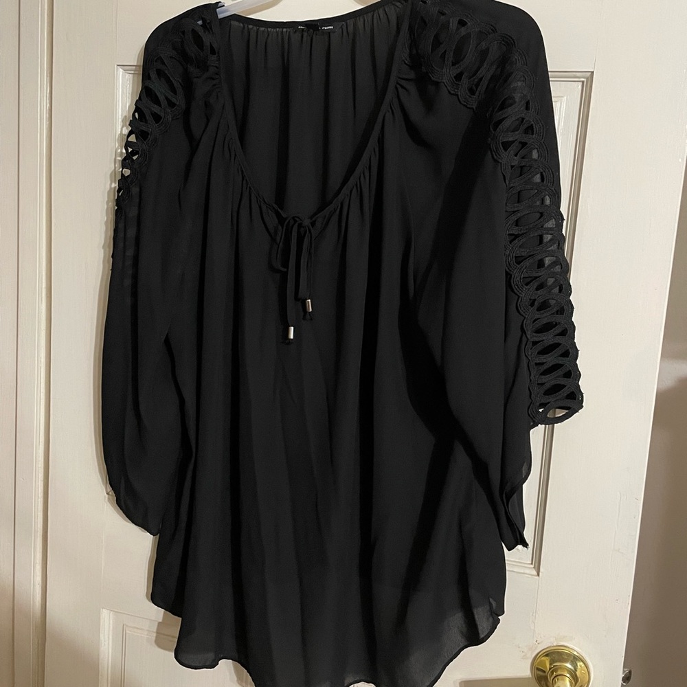 Black tie tunic